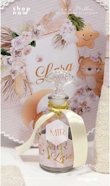 Trusou botez cu iarba pampass ursuleti si stele Pampas Bear 5